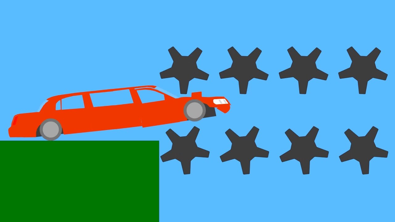 Epic High Speed Crashes - Phun Algodoo Destruction #1