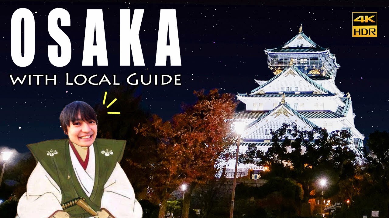 How to get to Osaka Castle, and Osaka Castle Park Night Walk Guide with Local #217