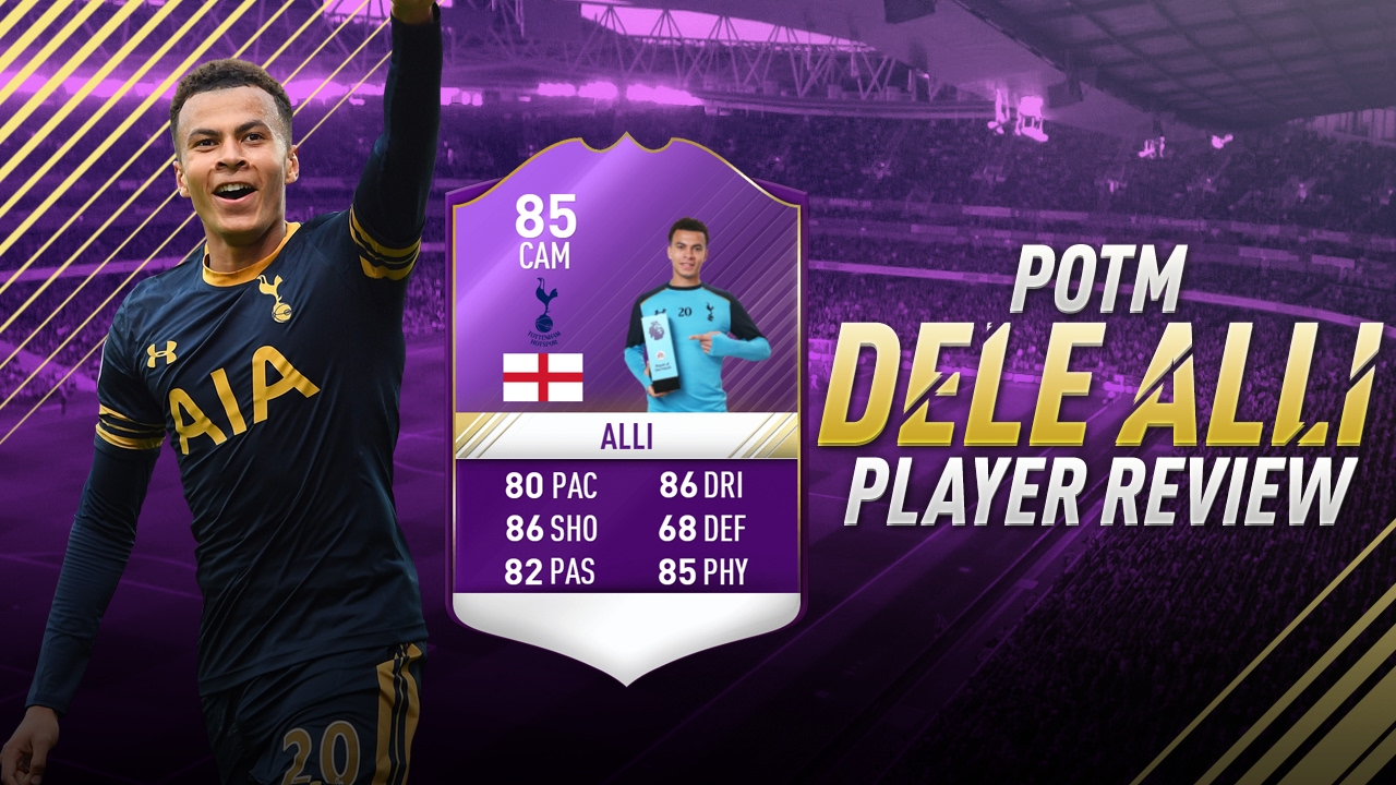 Fifa 17 POTM Alli Review - Fifa 17 Player of the Month Dele Alli Player Review