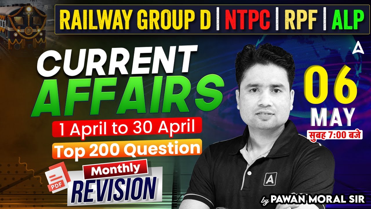 April 2025 Current Affairs Revision | Monthly Current Affairs | Current Affairs By Pawan Moral Sir