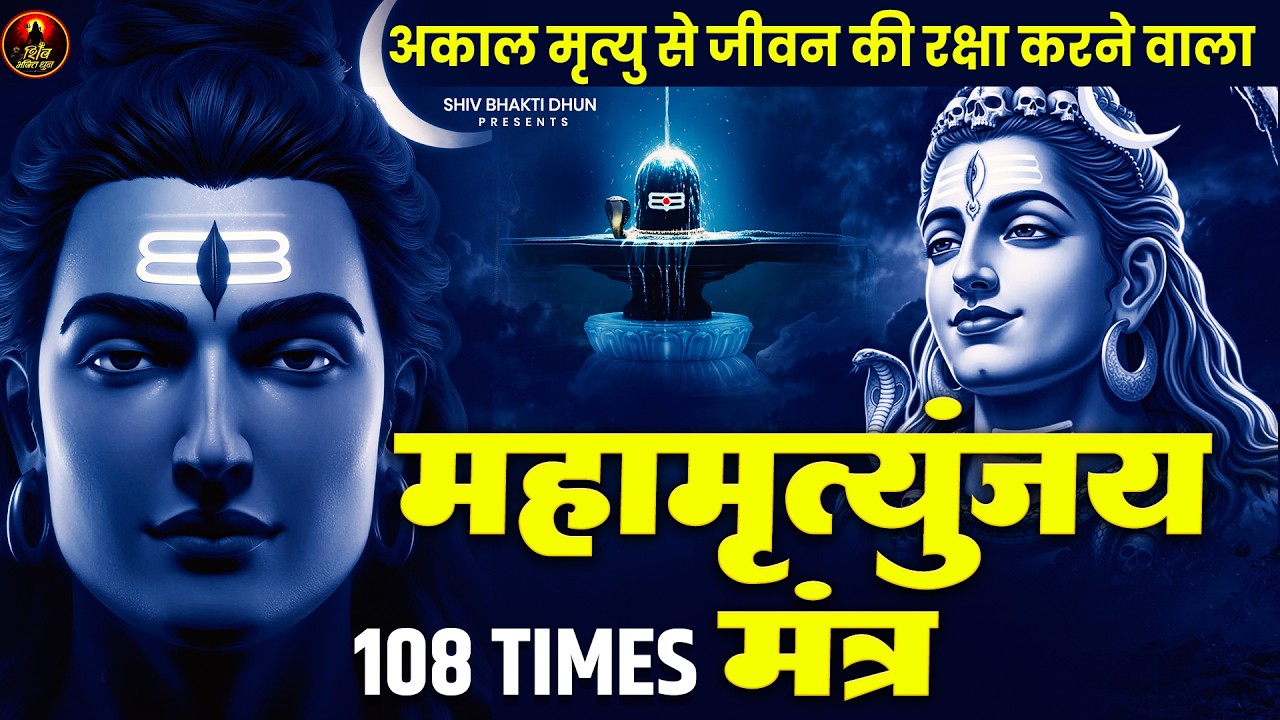 महामृत्युंजय मंत्र 108 Times I Mahamrityunjay Mantra 108 Times | Shiv Mantra | Shiv Song | #mantra