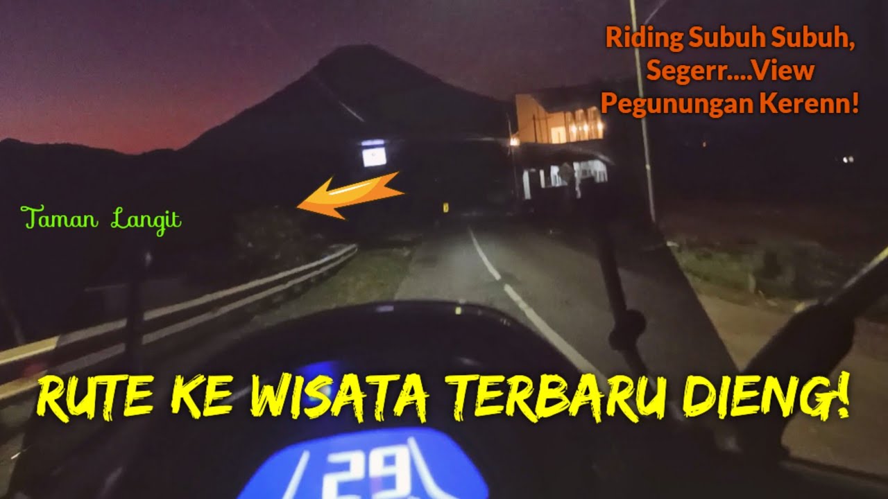Rute ke Wisata Terbaru Dieng💥 💥- Taman Langit☁☁