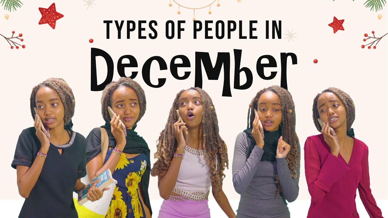Types Of People During December
