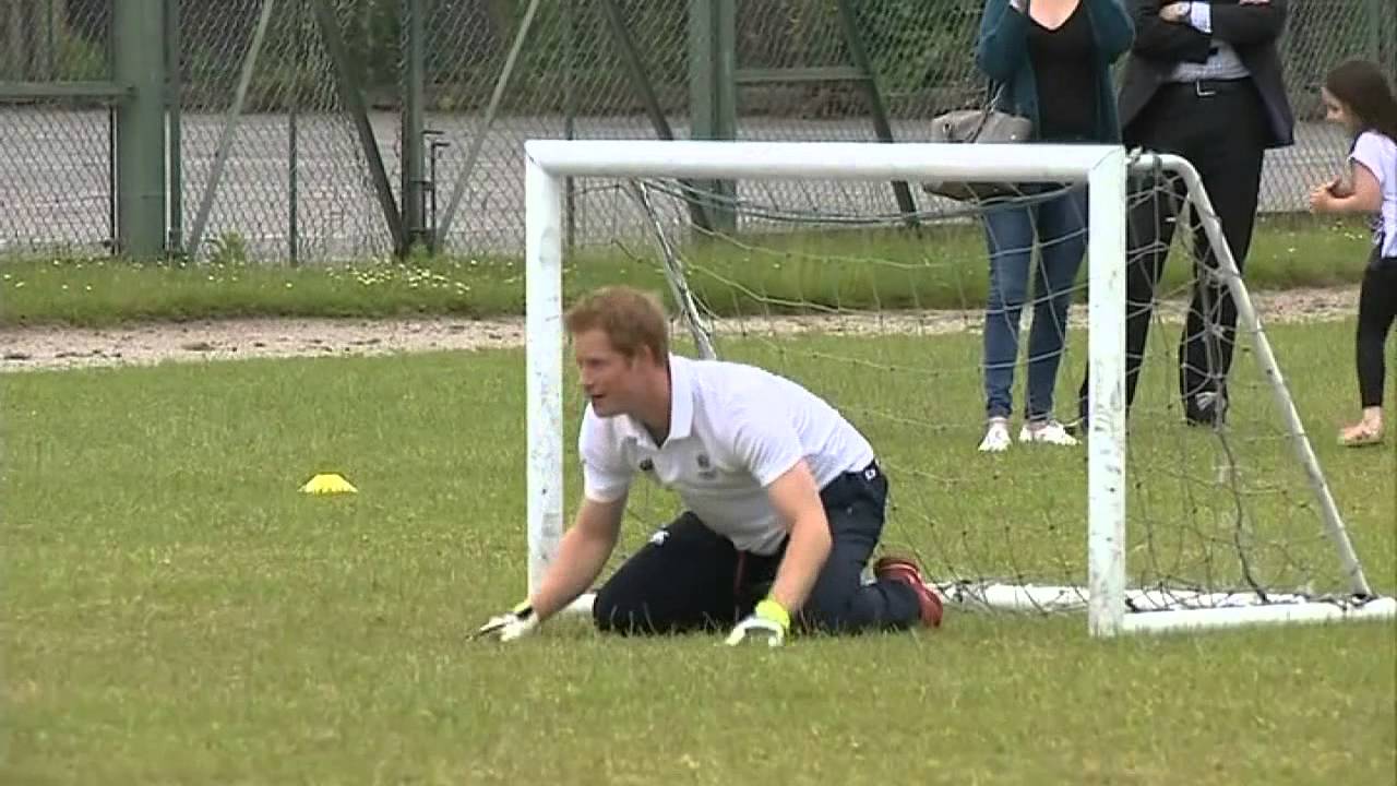 Prince Harry: Bad at Rugby, better at football, best in goal!