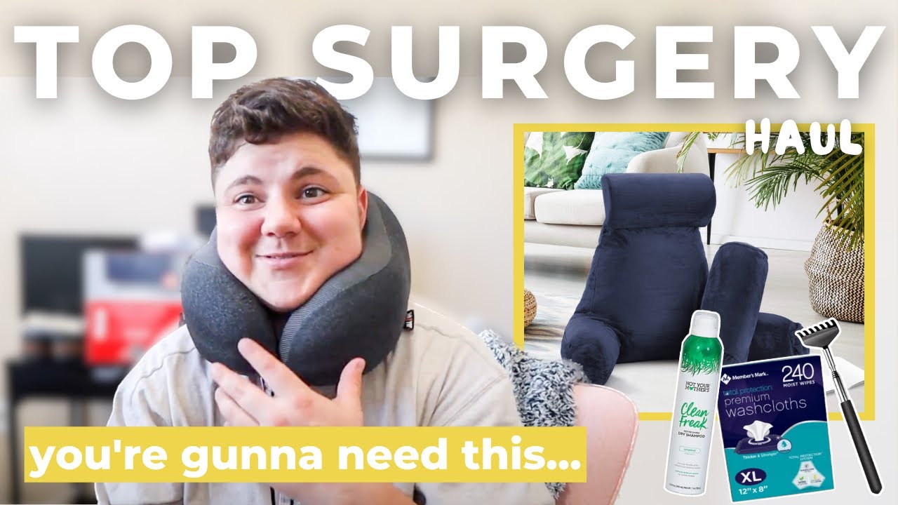 Things You Might Need For Top Surgery Recovery | Prepping for FTM Top Surgery Haul