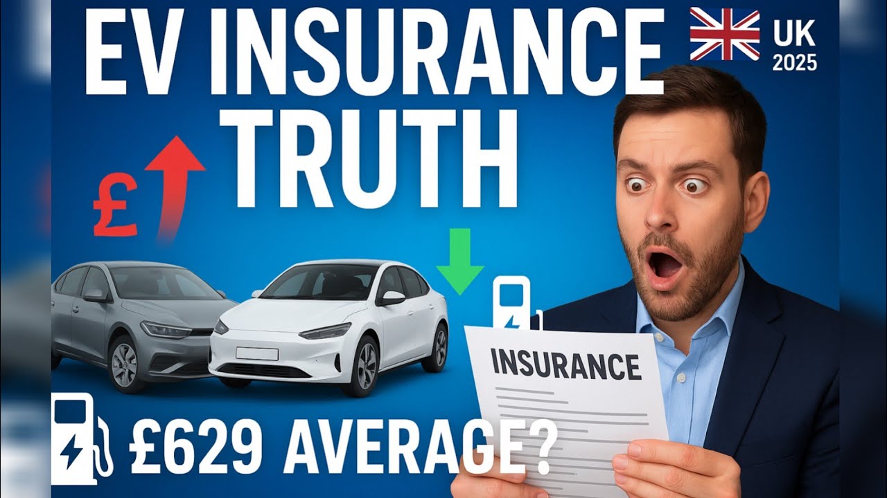 Is Insurance Cheaper On Electric Vehicles? - The Truth About EV Insurance Costs in the UK 😱😱😱✅