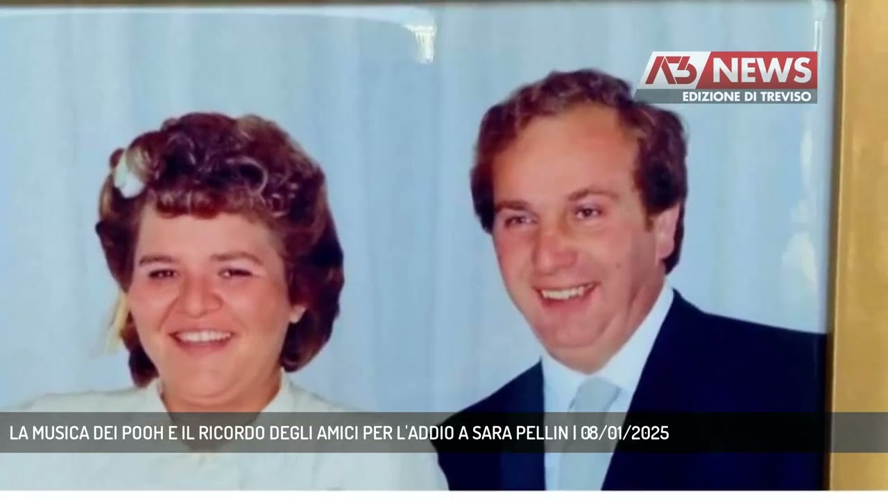 LA MUSICA DEI POOH E IL RICORDO DEGLI AMICI PER L'ADDIO A SARA PELLIN | 08/01/2025