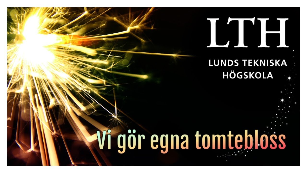 24: Vi gör egna tomtebloss | LTH:s julkalender 2021