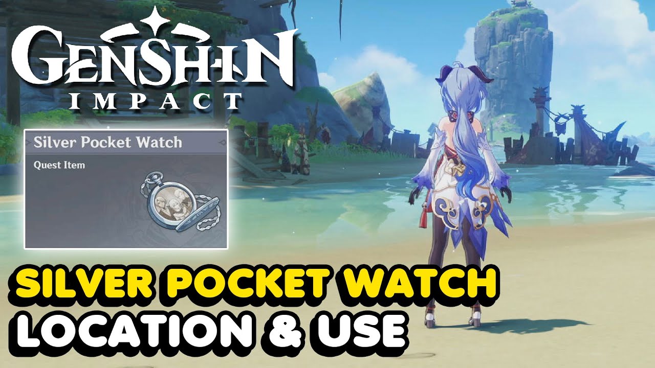 Genshin Impact 2.8 - Silver Pocket Watch & Who To Give It To (Quest Item)