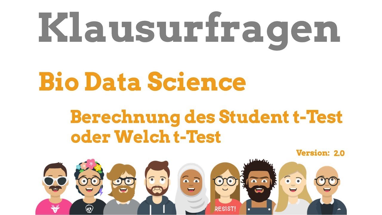 Fragen & Antworten - Berechnung des Student t-Test oder Welch t-Test (Version 2.0)