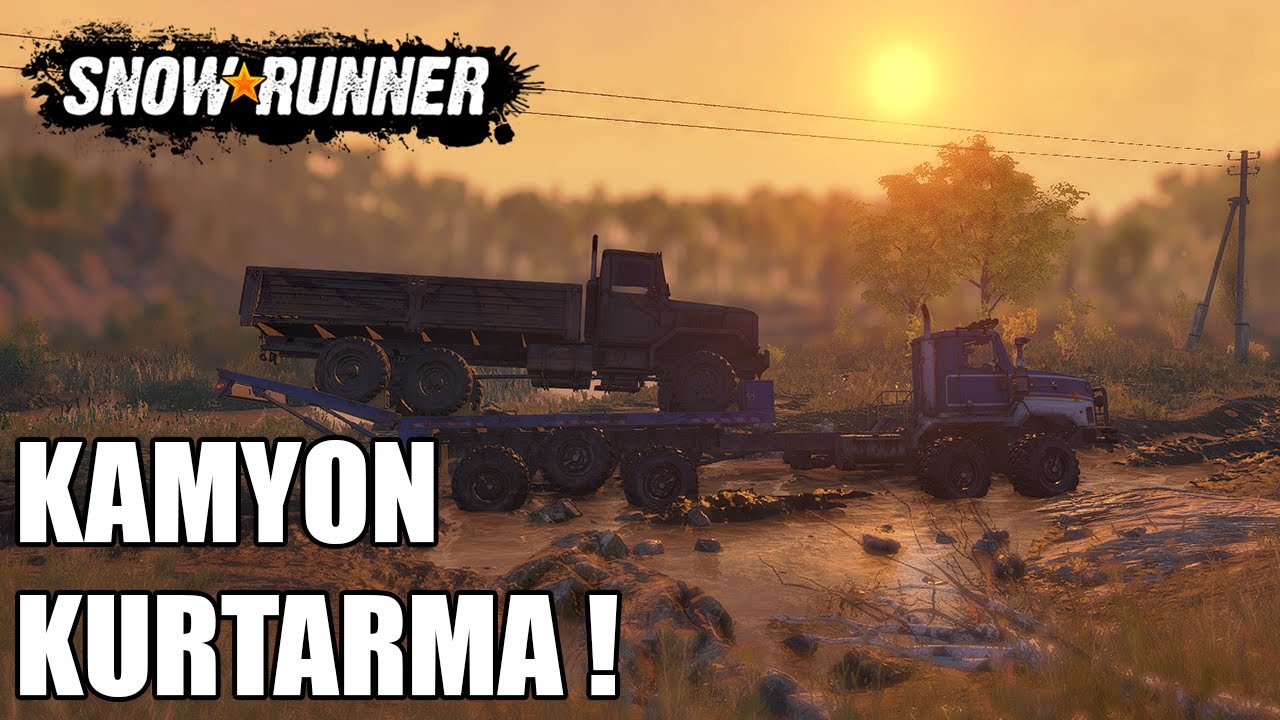 🐧 SNOWRUNNER - Kamyon Kurtarma Görevi