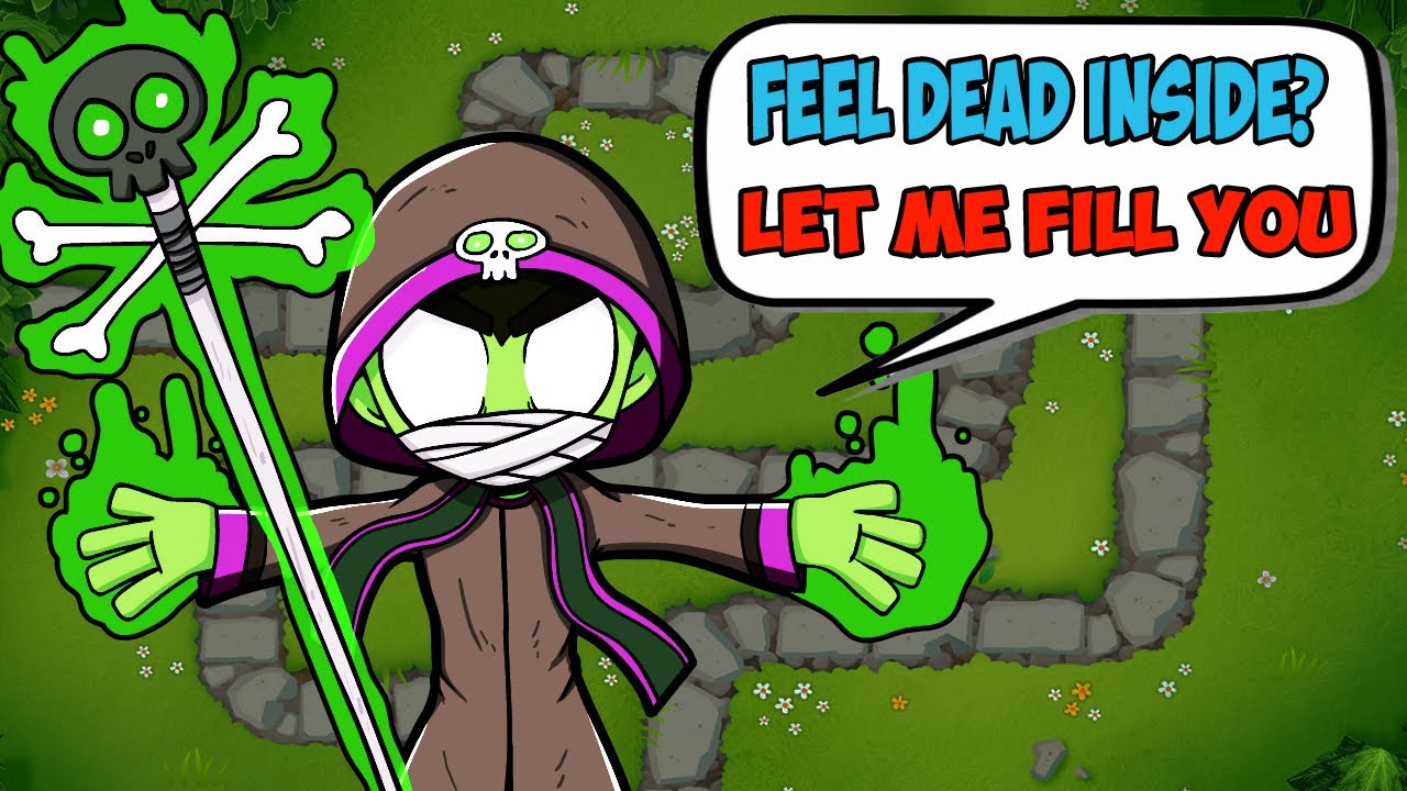 CHIMPS With ONLY WIZARD!!! BTD6