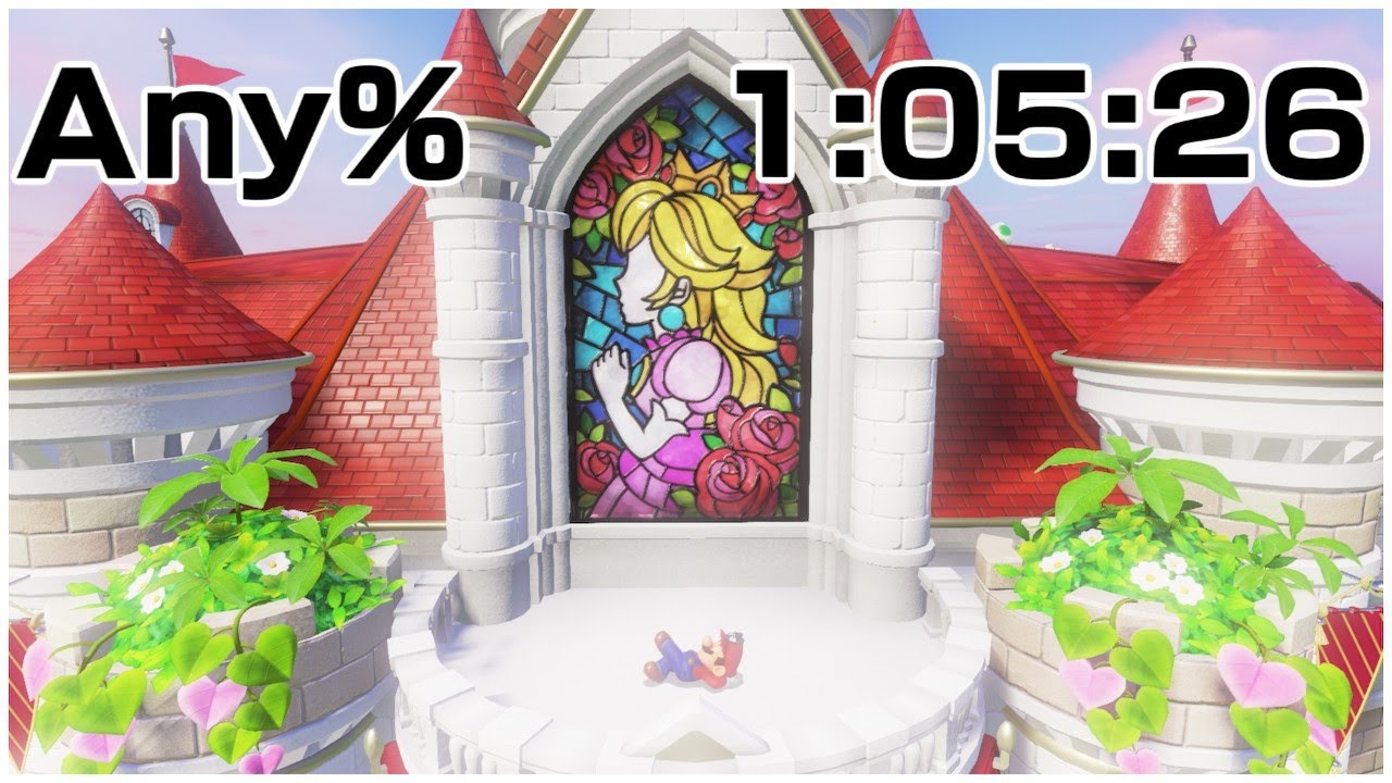 Super Mario Odyssey Any% Speedrun 1:05:26.16