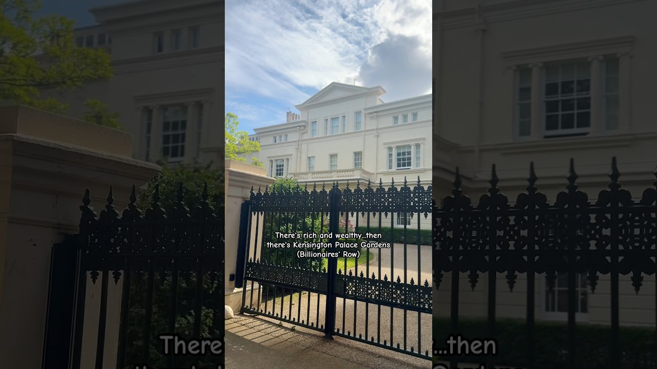 Kensington Palace Gardens in London, also known as &ldquo;Billionaires&rsquo; Row.&rdquo;