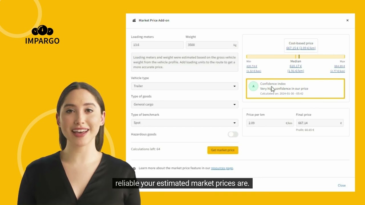 Truck Market Price Tool for Road Transport | Exclusive TMP® Feature