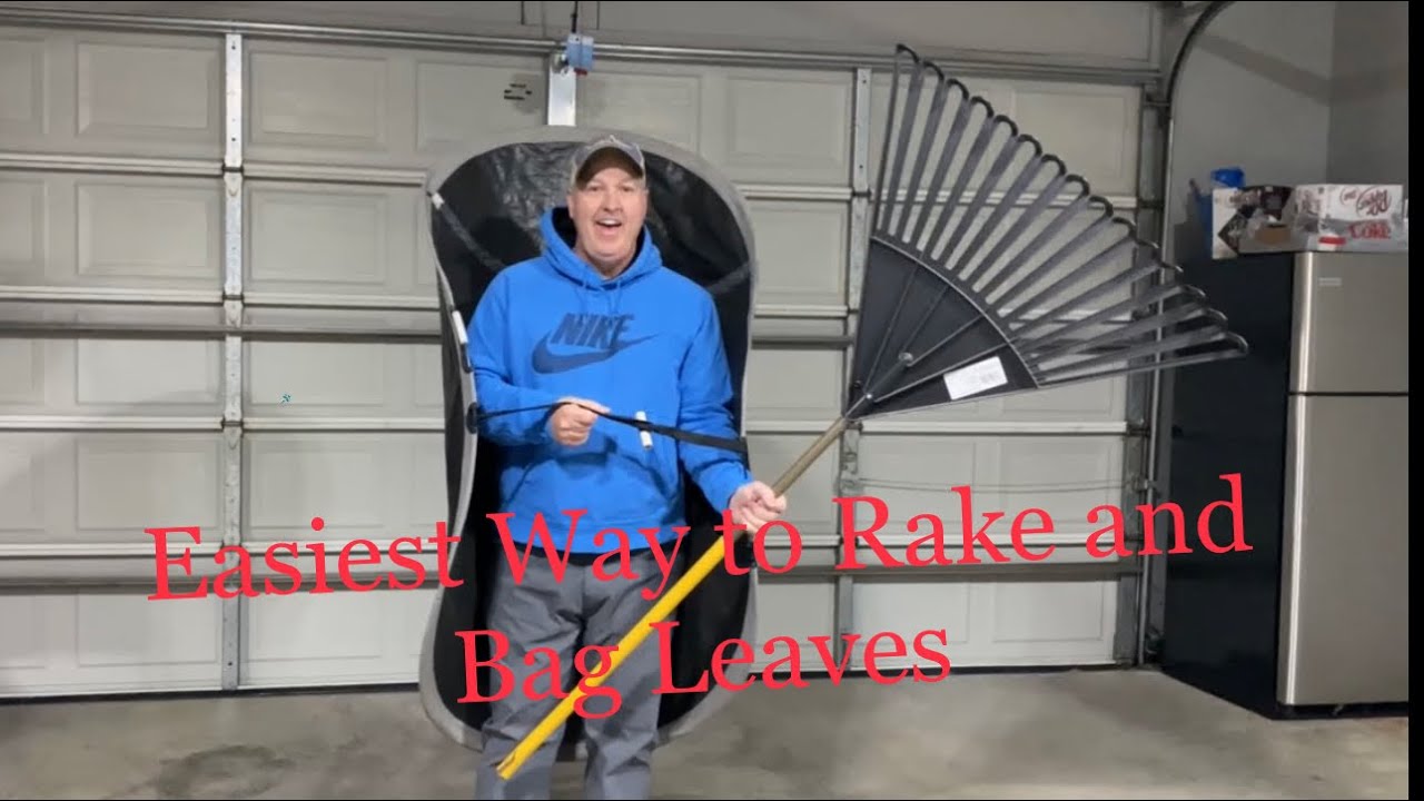 Easiest Way to (Rake) Bag Leaves