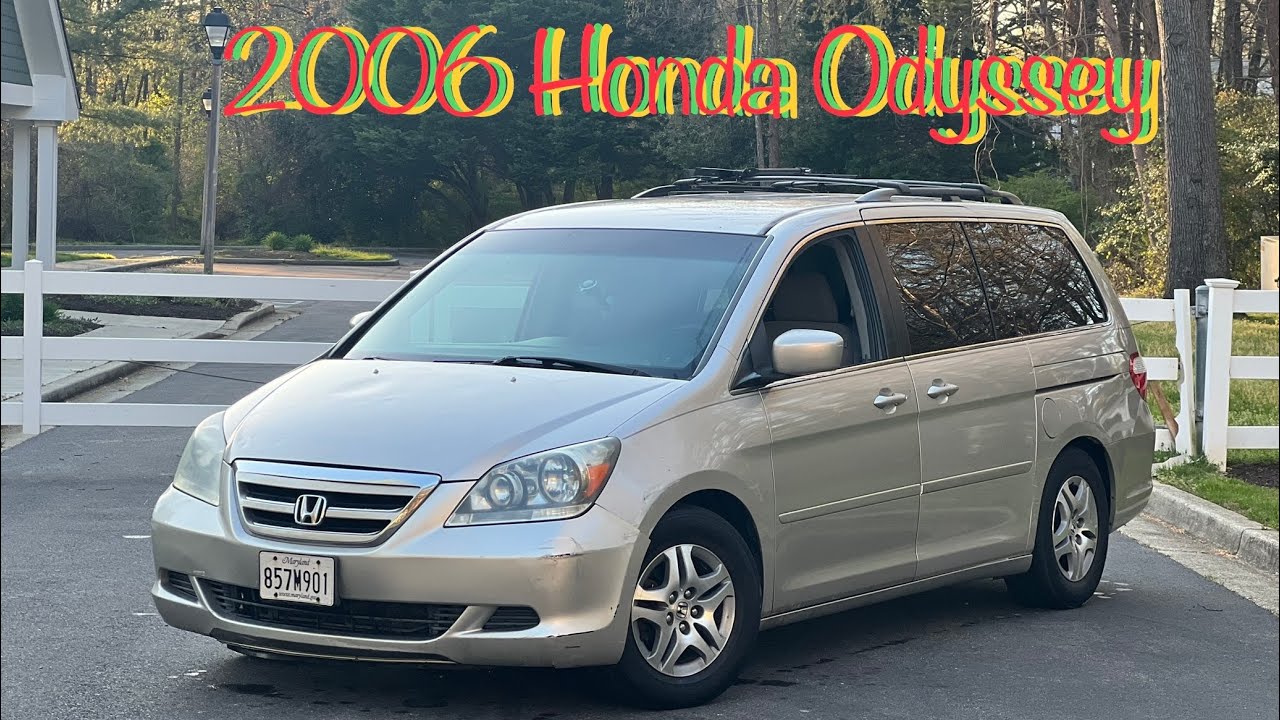 2006 Honda Odyssey EX Startup, Walkaround, features & Test drive