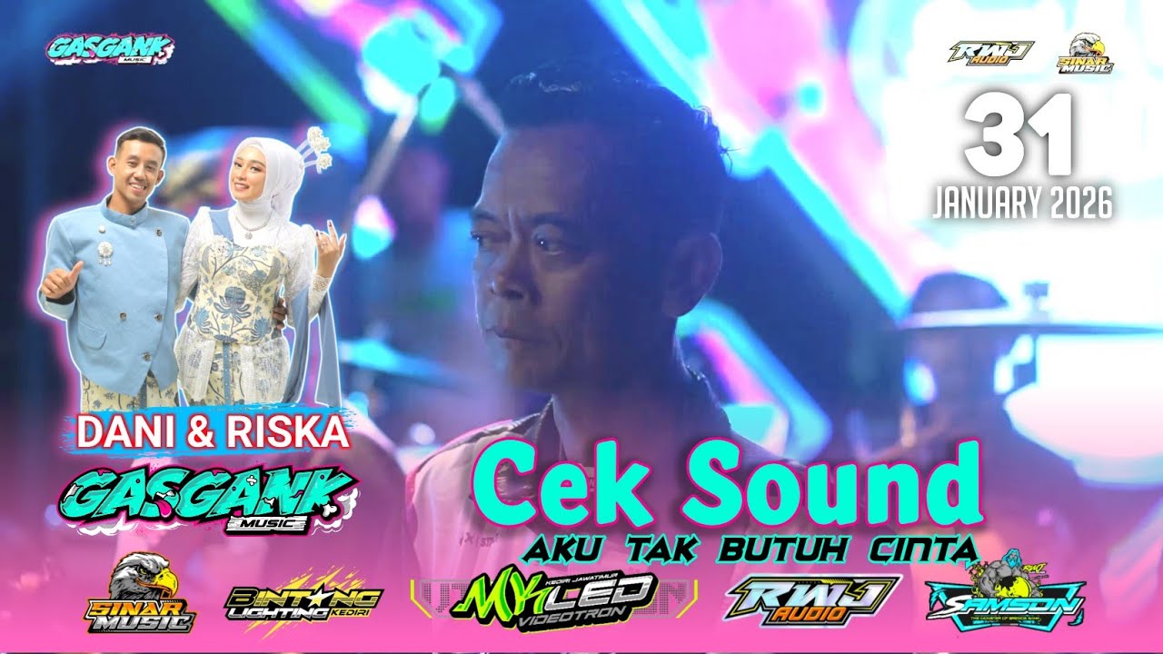 CEK SOUND - AKU TAK BUTUH CINTA - GASGANK MUSIC || Sumber Petung Adan Adan Gurah 