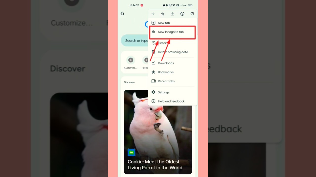 How to Turn Enable Incognito Mode || Incognito Mode On Kaise Karen ||#shorts#viral#incognito