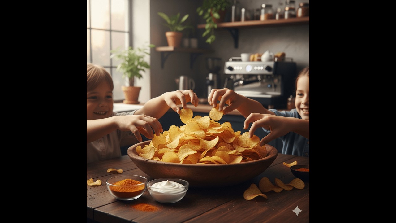 ポテトチップスの魔力！結局「うすしお」に戻る理由と、袋の中の「空気」への嘆き？ポテチは美味しいけど！