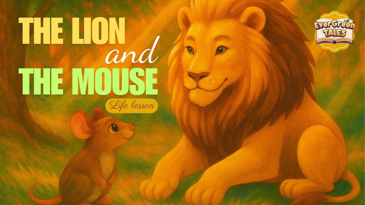 The Lion and the Mouse – Animated Life Lesson Story | Inspiring Fable for All Ages
