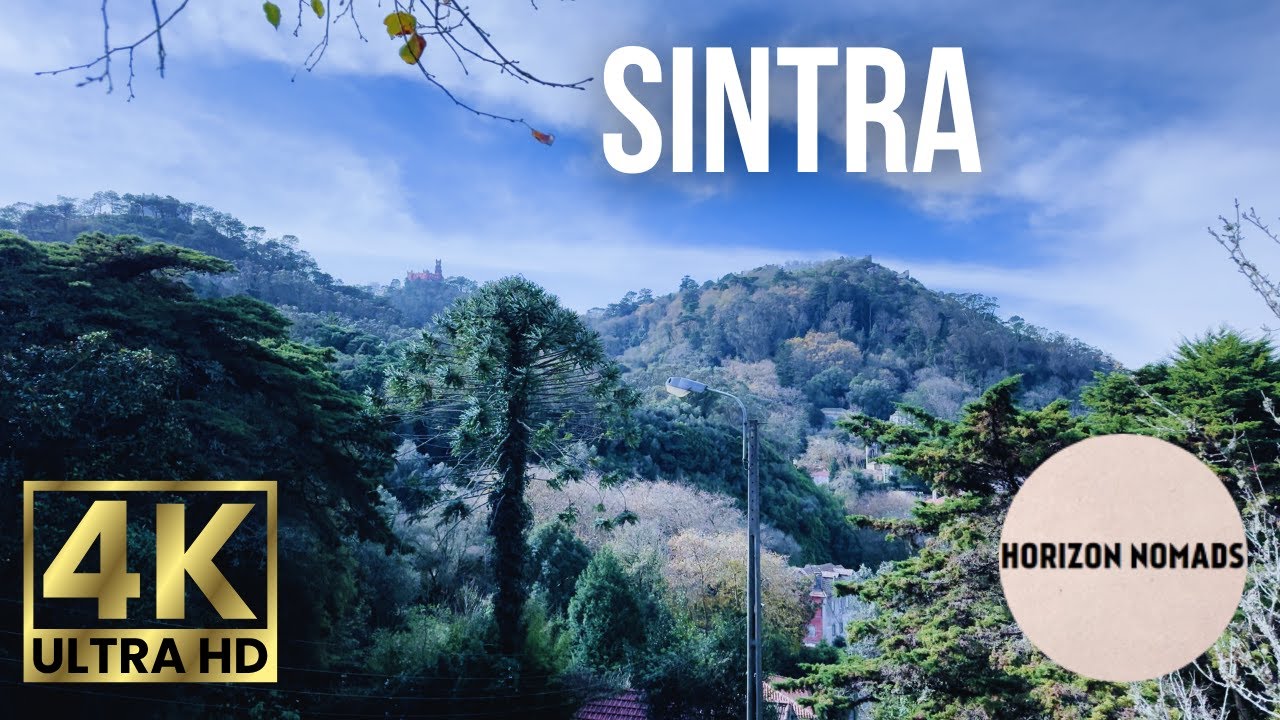 A Walk Through Autumnal Sintra, Portugal, Part 2. Walking Tour 2024 - 4K HDR 60fps