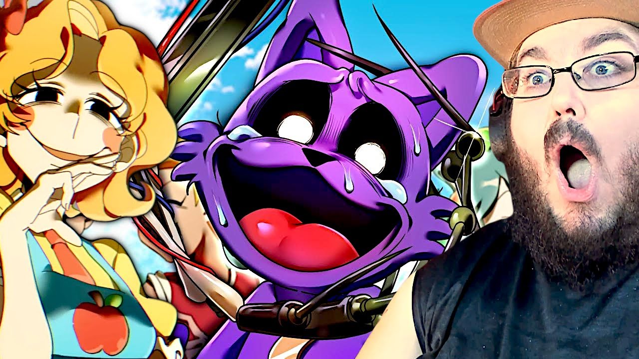 I'm not a monster 4 - POPPY PLAYTIME CHAPTER 3 | GH'S ANIMATION REACTION!!!