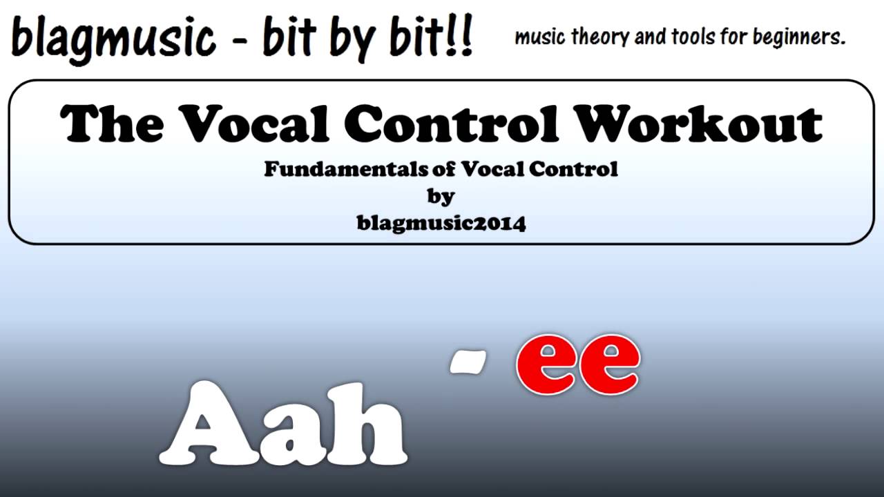 Singing Lessons Tool - Vocal Warm Up Exercise to Improve Your Pitch Control