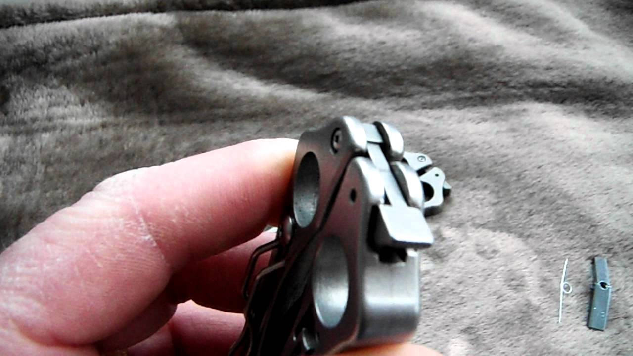 Spyderco Spyderfly Spring Latch Repair