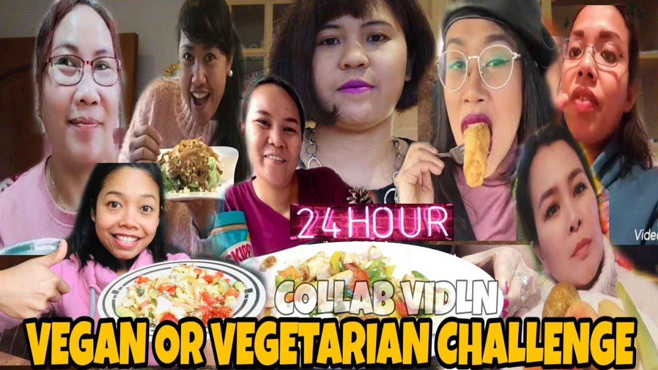 24 hours diet vegan or vegetarian challenge bersama VIDLN
