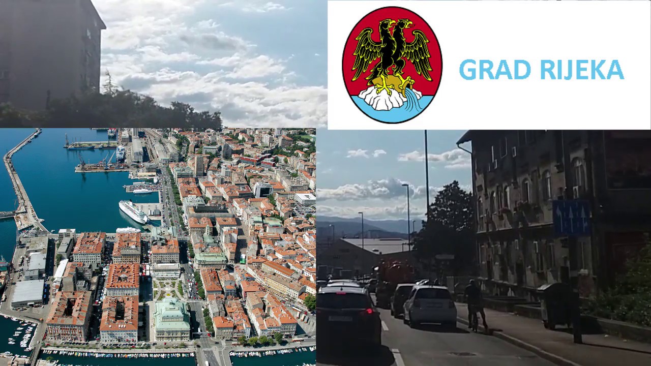 RIJEKA CITY IN CROATIA 2017