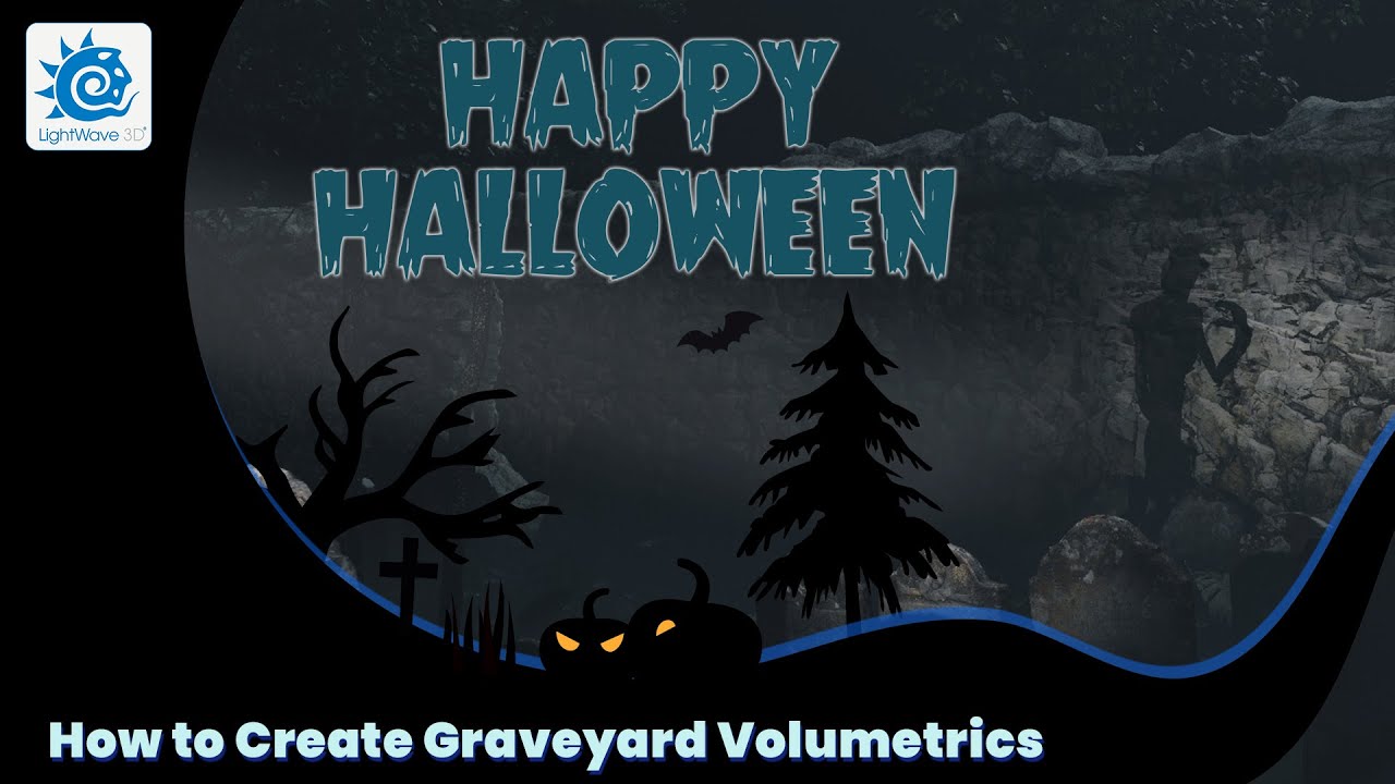Lightwave 3D Graveyard Volumetrics