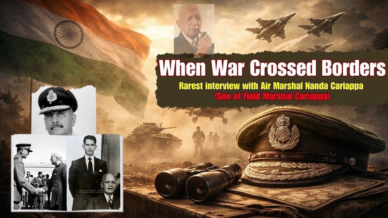 The Rarest Story: Air Marshal Nanda Cariappa Interview | Son of Field Marshal K M Cariappa | English