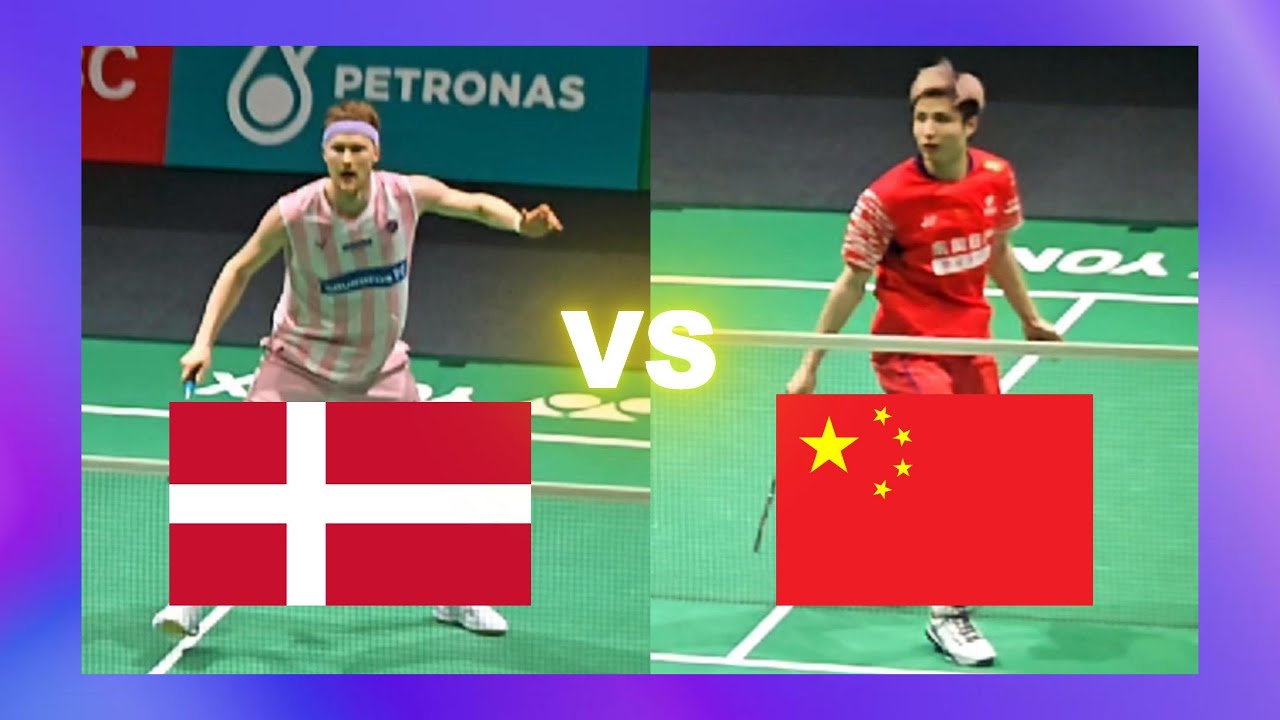 Shi Yuqi China vs Anders Antonsen Denmark | The Badminton Ultimate Clash of Styles | Highlights