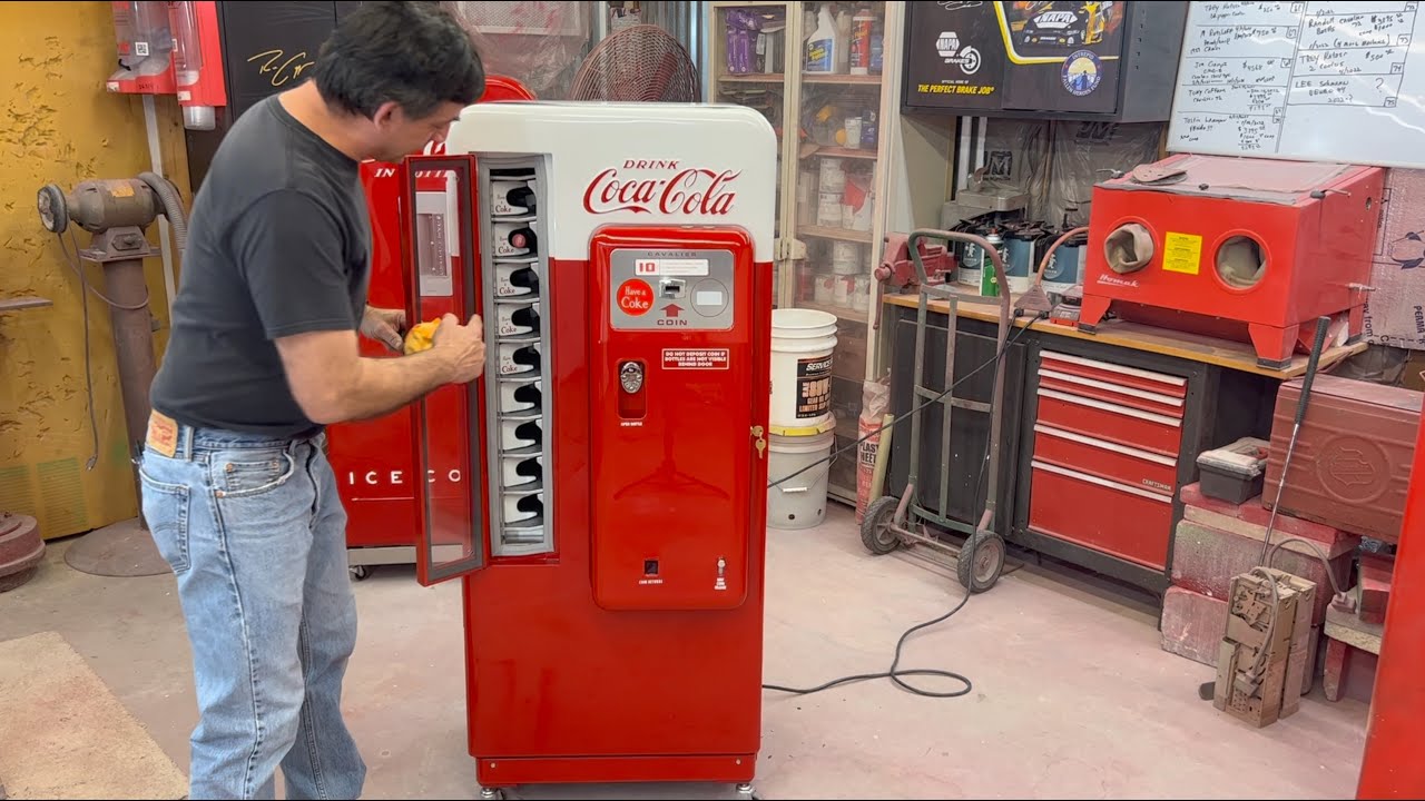 Автомат Coca-Cola Cavalier 72 1959 года | Обзор реставрации