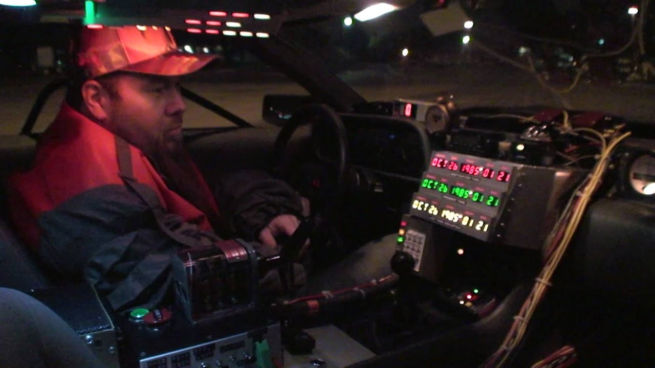 BTTF Delorean Time Machine Replica For Sale