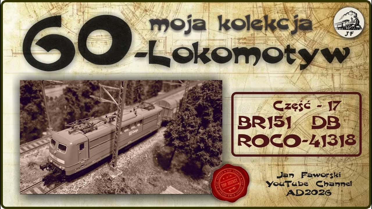 BR151 DB w mojej kolekcji 60-u lokomotyw w skali H0 (cz-17)