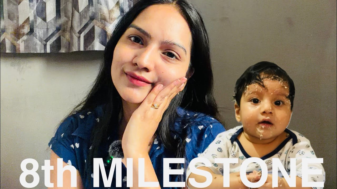 8 Month Baby Milestones + Parenting Tips 😵‍💫 #trending #viralvideo #fyp #baby #parenting #youtube  