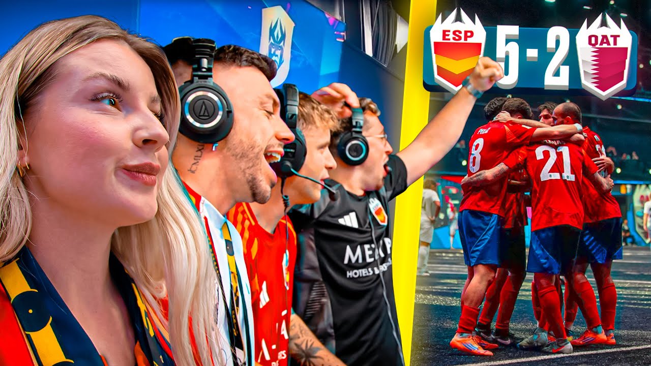 🙌🏻ASÍ SE VIVIÓ LA CLASIFICACIÓN INVICTA A CUARTOS  🇪🇸 🇶🇦 INSIDE MUNDIAL KINGS