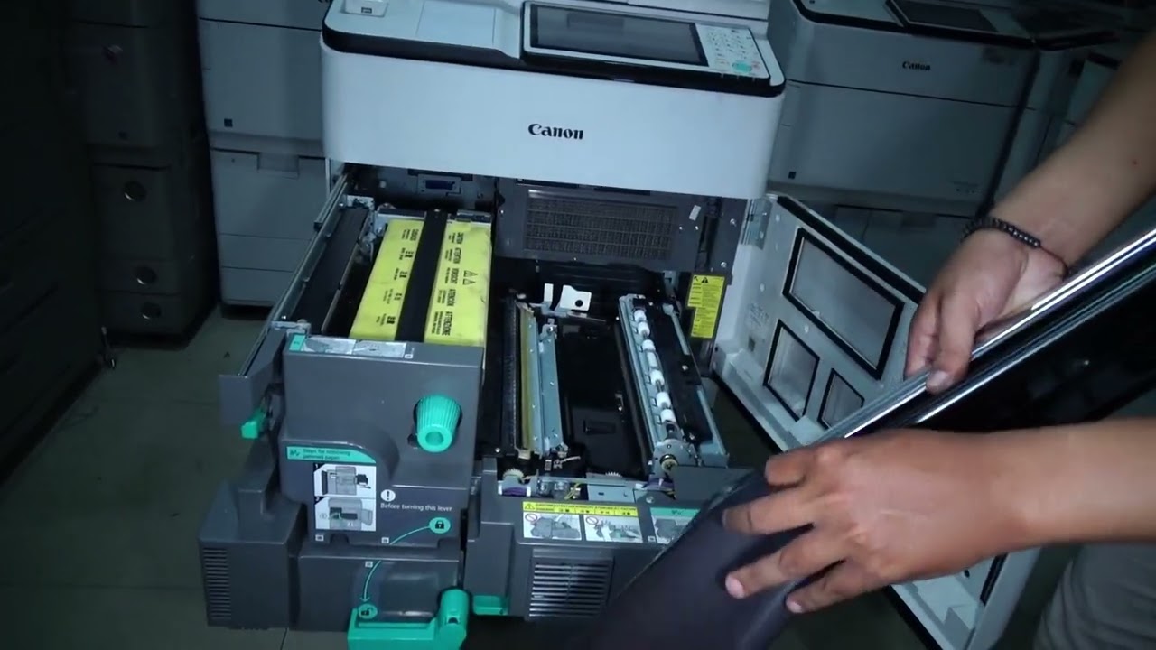 Tutorial Cara Membersihkan IBT di Canon IR Advance 6555 / IRA 6575 (SEWA COPIER JAKARTA)