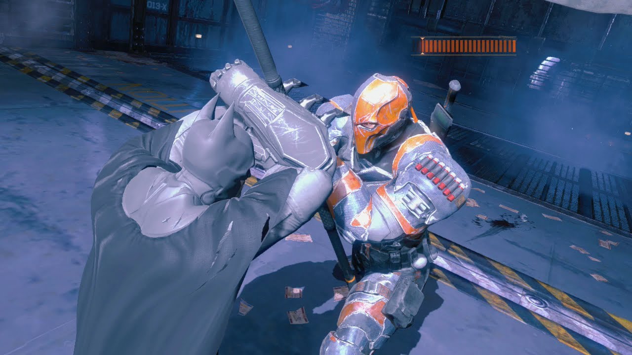 BATMAN ARKHAM ORIGINS: IL COMBATTIMENTO CON DEATHSTROKE
