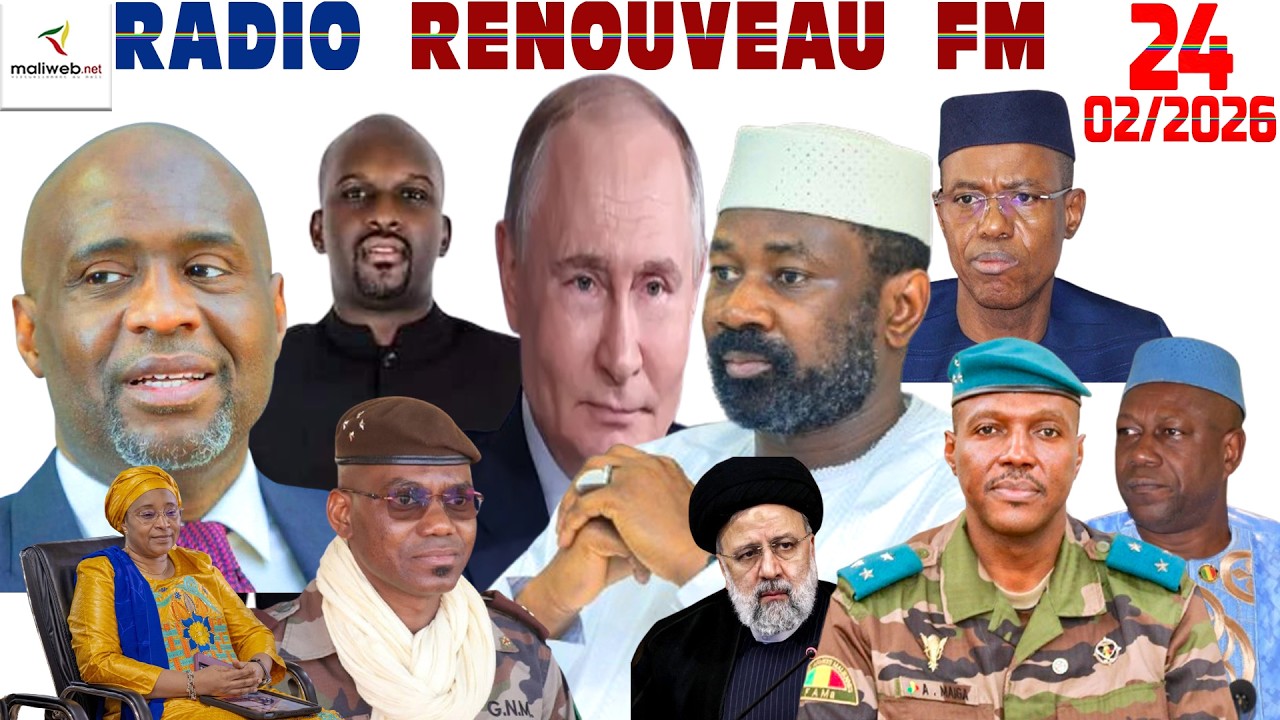 La Revue de Presse de la RADIO RENOUVEAU FM du 24 Février 2026
