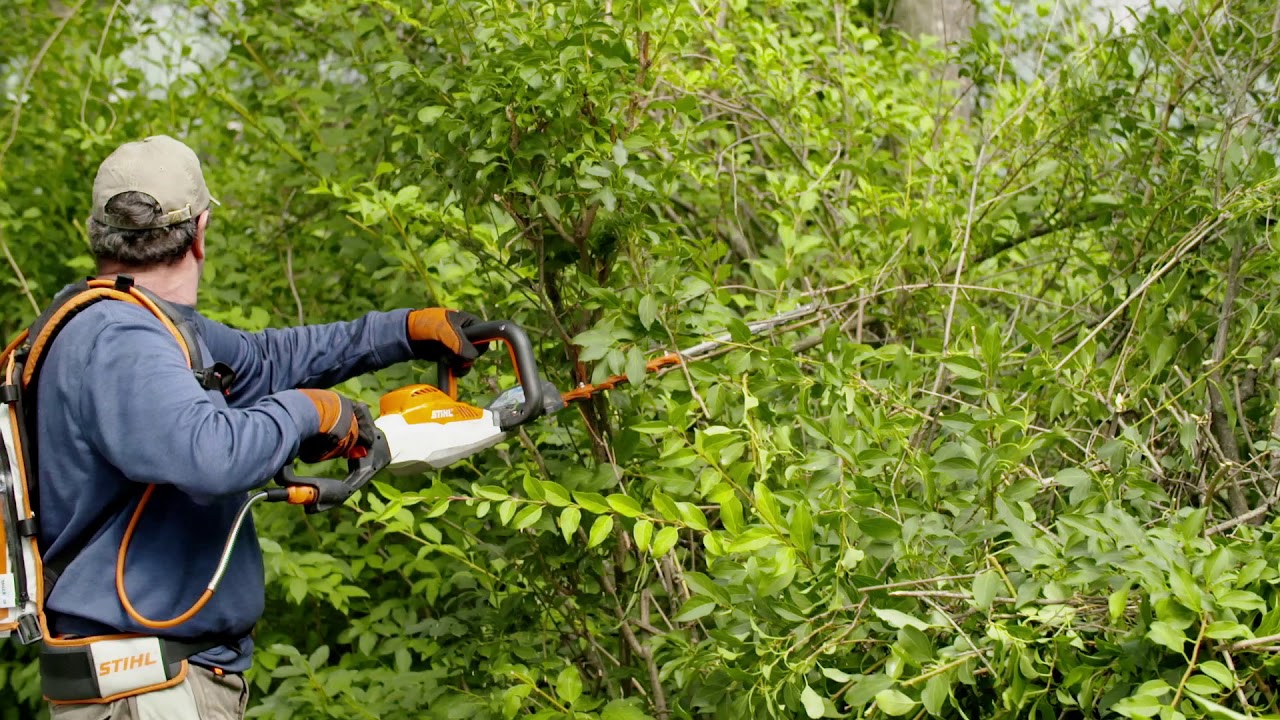 Cortasetos de bater&iacute;a STIHL HSA 94 R, &iexcl;disfruta podando tus setos!