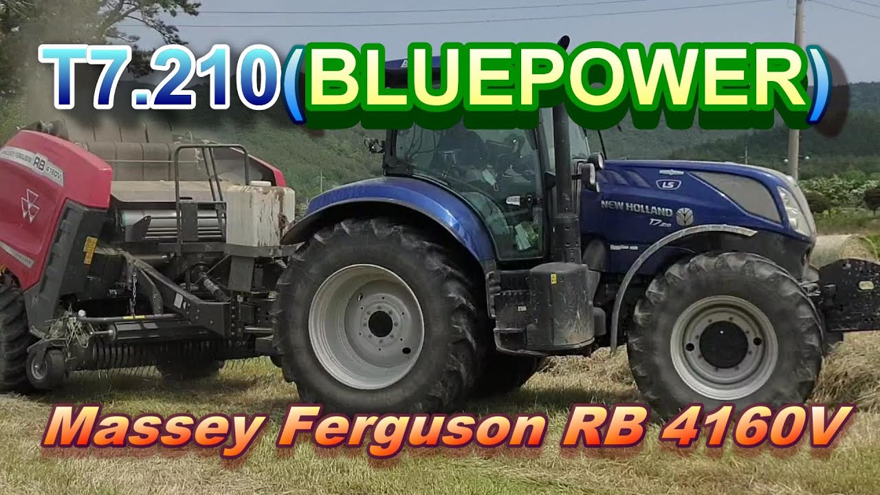 T7.210(BLUEPOWER)&Massey Ferguson RB 4160V