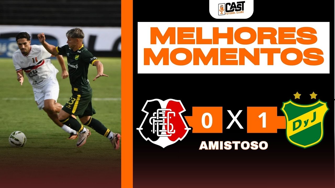 SANTA CRUZ 0 X 1 DEFENSA Y JUSTICIA-ARG I MELHORES MOMENTOS DO AMISTOSO TRICOLOR I CAST FC