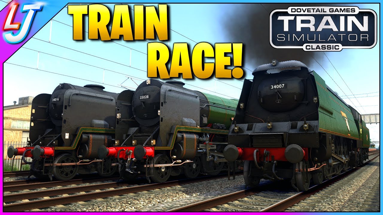 Train Simulator - Bulleid Pacifics | RACE!
