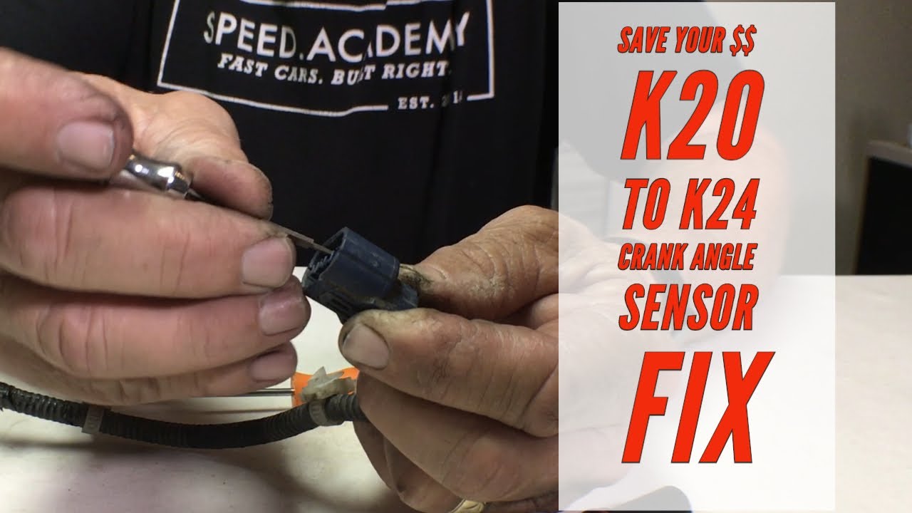 K20 to K24 Crank Angle Sensor Swap