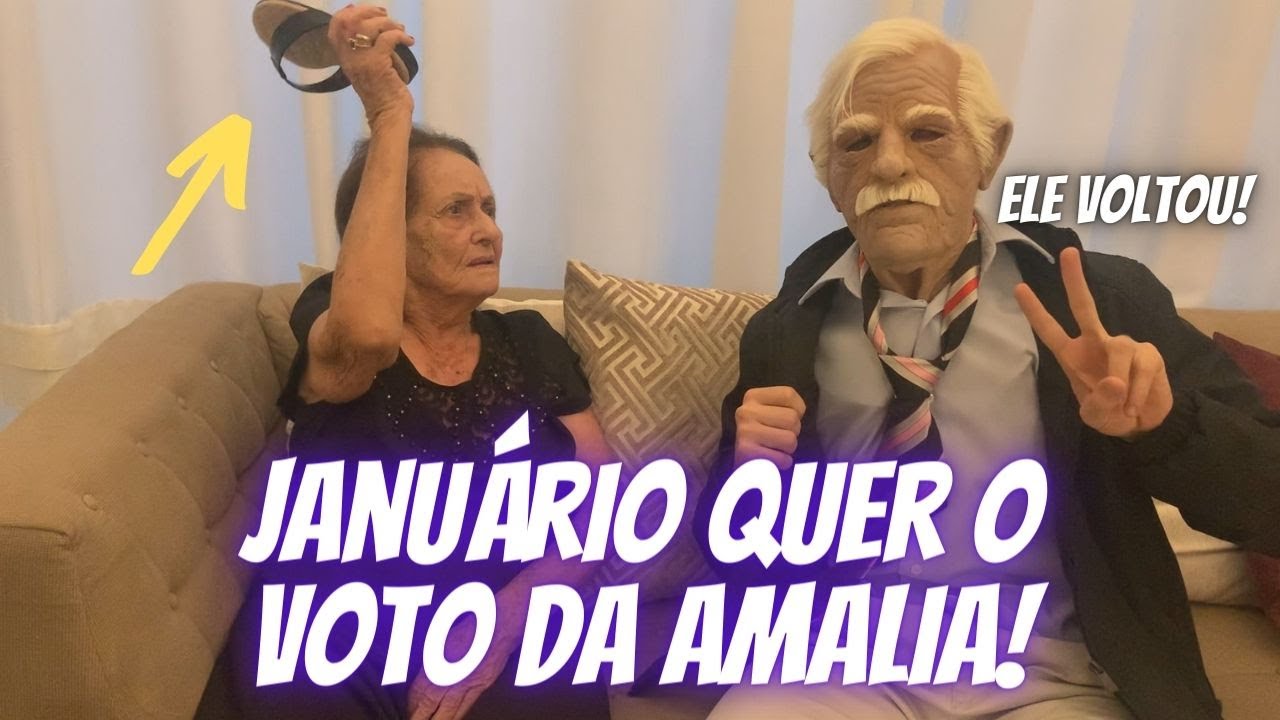 JANUÁRIO QUER O VOTO DA AMALIA! OLHA O QUE ELE FEZ!