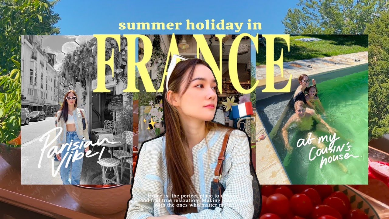 Holidays at my cousin’s house | บุกบ้านญาติที่ฝรั่งเศส🇫🇷บรรยากาศดีมากก ก่อนเข้าปารีส💕[ eng sub ]