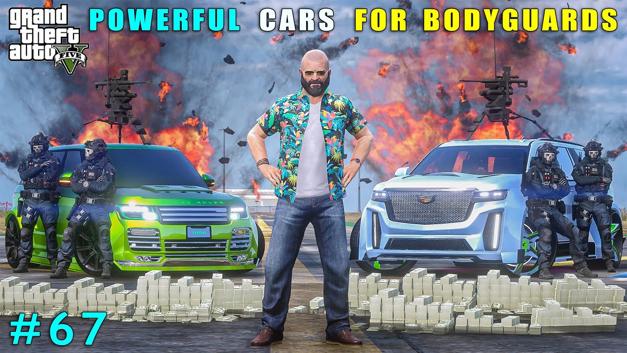 Michael Builds Deadly Cars For Bodyguards | Gta V Gameplay